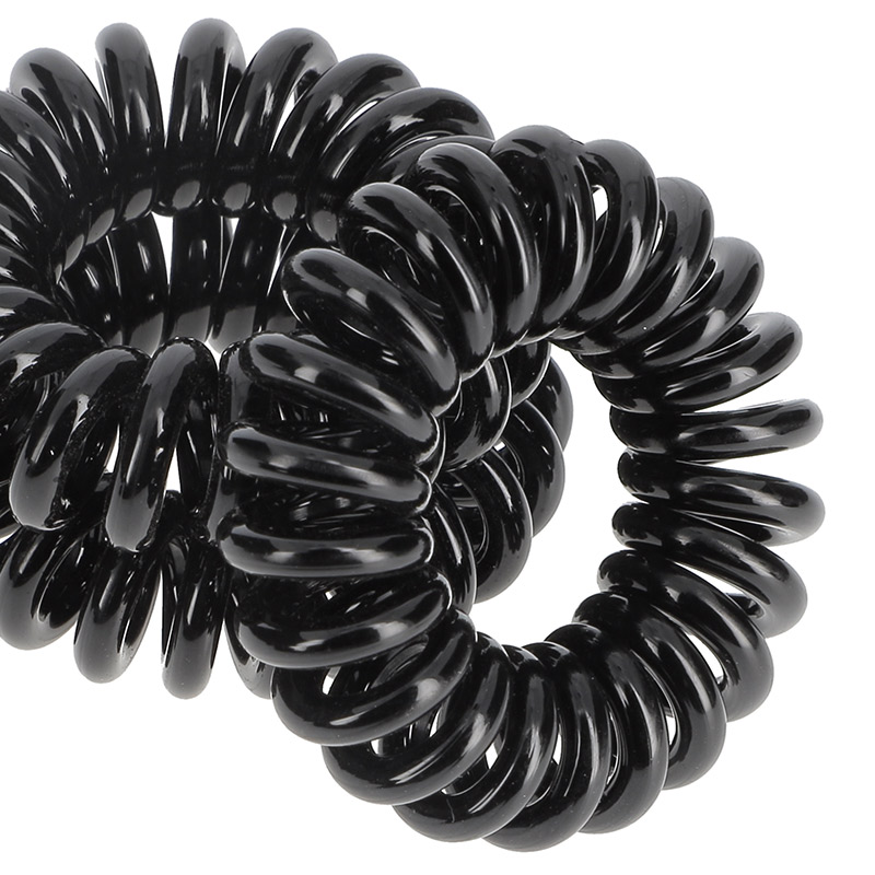 Élastiques noirs sans métal X10 ACS, Accessoires cheveux
